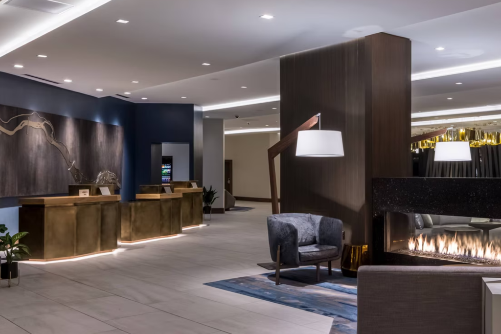 Marriott Hotel Lobby