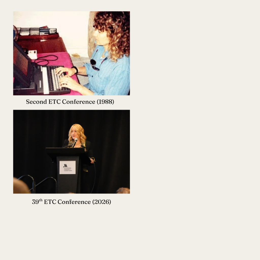 Second ETC Conference in 1988 and 39th Educational Travel Consortium Conference in 2026